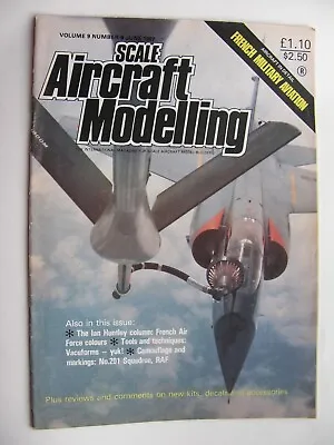 SCALE AIRCRAFT MODELLING Vol 9 #9 1987 French Military Aviation RAF 201 Squadron • $9.34