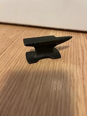 Vintage Miniature Blacksmith Anvil Figurine  • $10.30