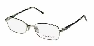 * VERSACE *  -  Womens Eyeglasses -  VE1192 1000 - 52 Mm Lens ~ Silver - VERSACE • $153