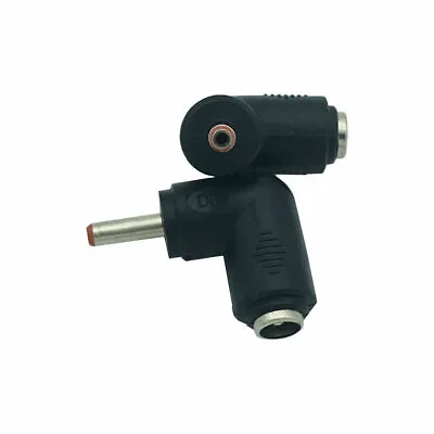 3.5 X1.35 Mm Male To 5.5x2.1mm Female Plug DC Power Jack Plug Connector Adapter • £3.95