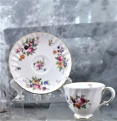 Vintage Minton  Marlowe  Demitasse Teacup & Saucer Made In England • $35.99