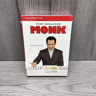 Monk Season 5 DVD Tony Shalhoub Brand New And Sealed Free Shipping • $13.99