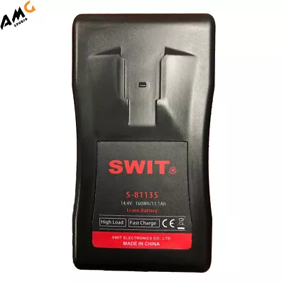 $245 • Buy SWIT S-8113S 160Wh High Load V-mount Battery Pack With 6A Fast Charging