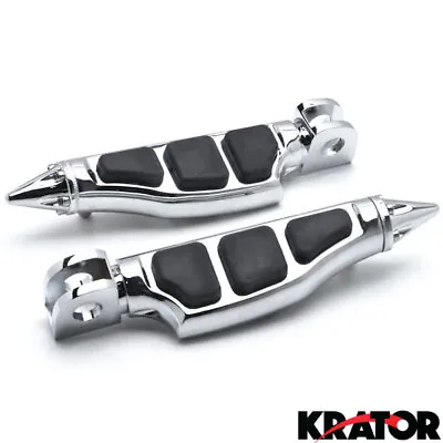 Motorcycle Foot Pegs Rest For Kawasaki Vulcan 1500 1600 Mean Streak 02-2008 Frnt • $39.99