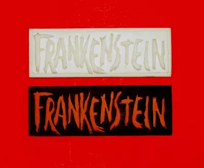 Frankenstein / Aurora Box Art Resin Name Plate • $15