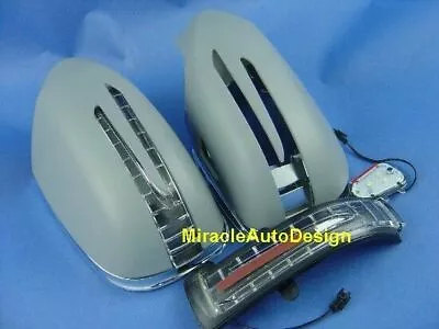 Two Arrow Led Unpaint Door Mirror Cover For 2007-2009 Mercedes Benz W211 E-class • $138