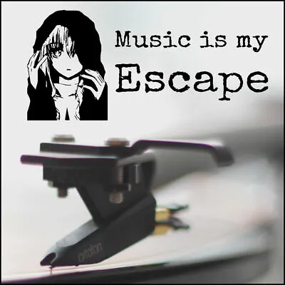 Large Teen Bedroom Emo Music My Escape Wall Art In High Quality Vinyl Sticker  • £8.49