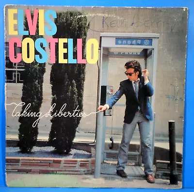 Elvis Costello Taking Liberties Lp 1980 Original Press Plays Great! Vg+/vg!!a • $12.99