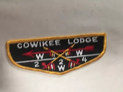 Cowikee OA Lodge 224 Flap BSA Patch • $9.99