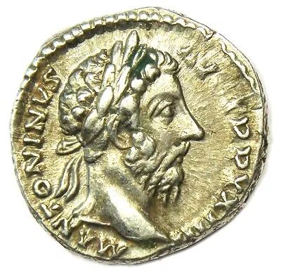 Marcus Aurelius AR Denarius Silver Roman Coin 139-161 AD - Good VF / XF (EF) • $460.75