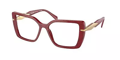 NEW Prada 03ZV Eyeglasses 15D1O1 Bordeaux 100% AUTHENTIC • $155.92