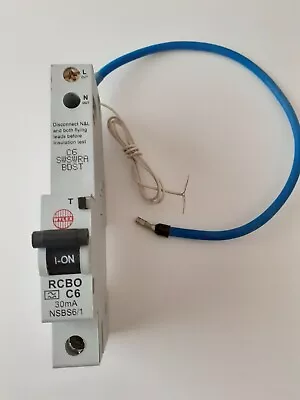 £15.95 • Buy Wylex 6 Amp Rcbo C Type 30ma 6ka Nsbs6/1 (w384)