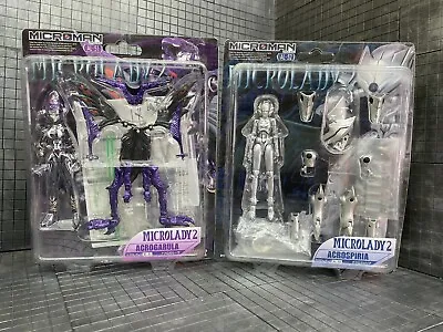 Takara Microman MicroLady 2 AL-51 AcroGarula AL-52 AcroSpiria Lot Set Microlady2 • $74.99