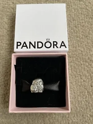 Pandora Moments ~ Genuine Silver Owl Charm 791966 ~ New In Box • £24.99