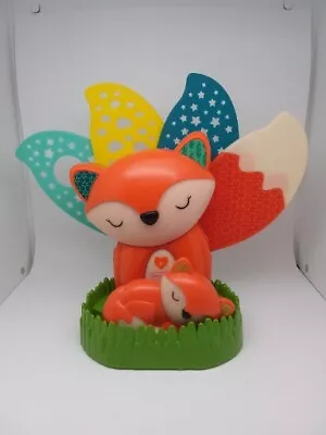 Infantino 3-in-1 Musical Soother Night Light Projector Fox IGo Gaga Nursery • $29.99