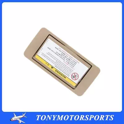 1648101210 Front Right Sun Visor Beige Fits 2006-12 Mercedes W164 ML320 GL450 • $24.58