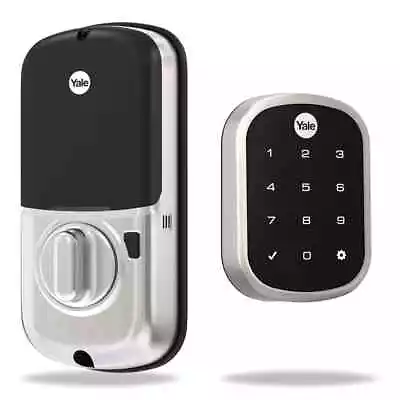 Yale YRD256-NR-619 Assure SL Touchscreen Keypad Smart Deadbolt Satin Nickel • $94.94