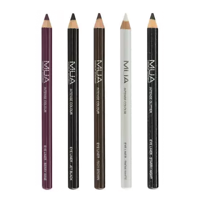 £2.79 • Buy MUA Intense Colour Eye Liner Pencil ~ Five Different Shades To Choose From ~