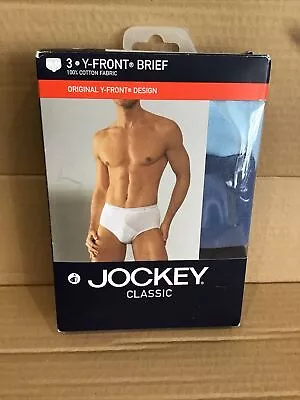 Jockey Classic Y Fronts Indigo Mix - 3 Pack • £14.99