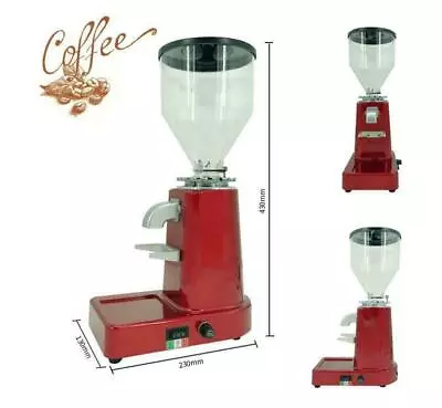 2500RPM Electric Home Commercial 1L Coffee Bean Grinder Grind Burr Mill Espresso • $351.95