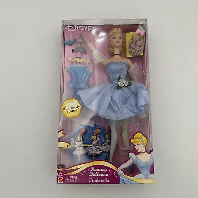 $24.99 • Buy Vintage 2003 Disney Princess Dancing Ballerina Cinderella  Spinning Doll