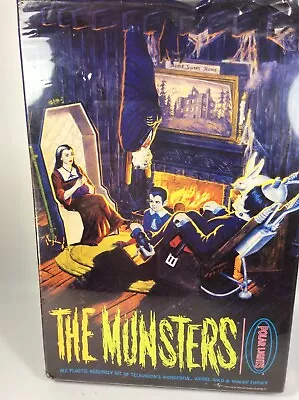 Rare 1996 Sealed The Polar Lights The Munsters All Plastic Model Kit NIB NEW • $55