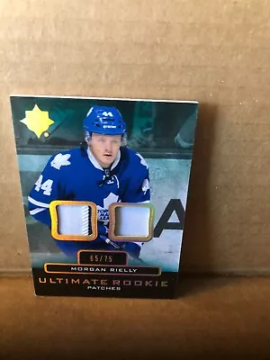 2013-14 Ultimate Collection Ultimate Rookie Patches #URJMR Morgan Rielly 65/75 • $33.12