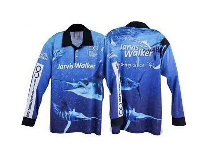 Jarvis Walker Kids Long Sleeve Tournament Fishing Shirt With Collar • $34.95