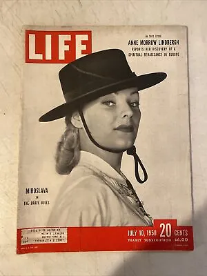 Life Magazine / July 10 1950 / Miroslava In The Brave Bulls / John Marin / Korea • $5.43