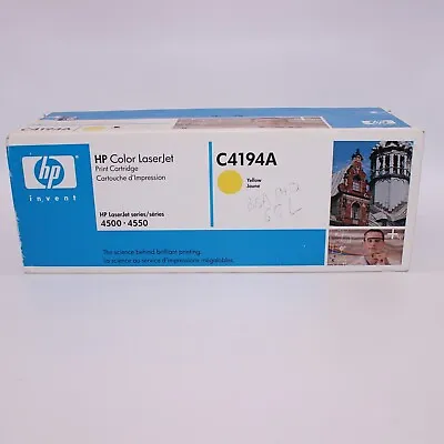 £12.99 • Buy HP Color Laserjet C419A 4500-4550 Series Yellow