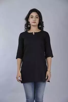 Indian Women's Ethnic Kurta Dress Bollywood Party Wear Tunic Top Kurti Clothes • $59.71