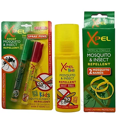 Xpel Mosquito & Insect Repellent Long Lasting Protection • £3.49