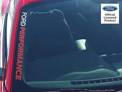 Mustang Ford Performance Side Windshield Sticker Vinyl Graphics Licensed Decal • $14.95