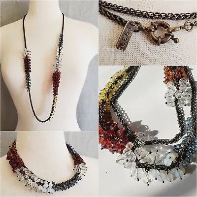 Madewell Jewelry Madewell 1937 Multicolor Beads + Bronze 18  Chain Necklace • $25