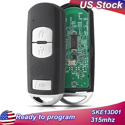 2013 - 2019 For Mazda 3 CX-3 CX-5 CX-9 Remote Smart Key Fob WAZSKE13D01 SKE13D02 • $26.90