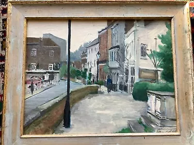 Mid Century Impressionist Oil Painting London Street Signed • £3.20