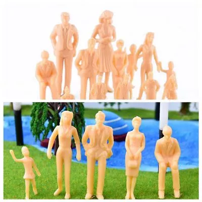 Travel Scenery People Action Figure People Model Beach Crowd People Figures • £5.02