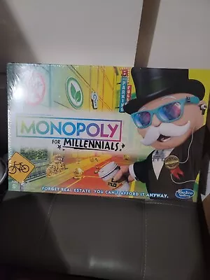 New Monopoly For Millennials Millenials Edition Board Game  • $25