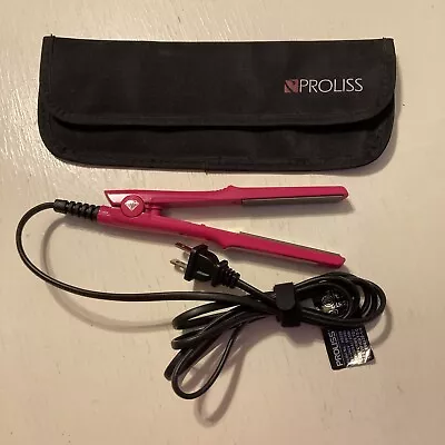 Proliss Spectrum Pro Hair Pink Ceramic 1/2” With Thermal Travel Case • $49.99