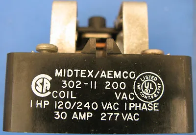 Midtex/aemco Relay 301-11-200 • $18.89