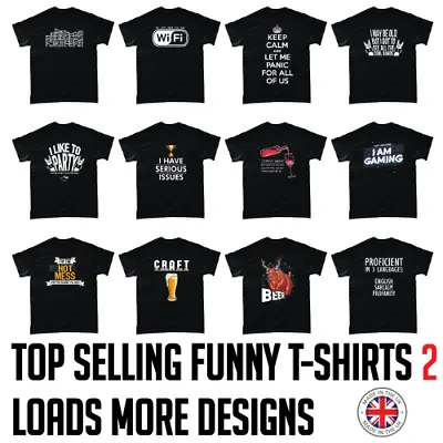 £7.95 • Buy Mens Funny T-Shirts Novelty T Shirts Joke T-shirt Clothing Birthday Tee Gift 2