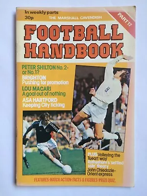 Marshall Cavendish Football Handbook Part 17 Brighton & Hove Albion • £1.50