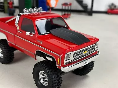 $9.99 • Buy ShrinkRC Hood Cowl For Traxxas TRX-4M® Chevrolet K10 High Trail
