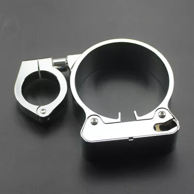 39mm Motorcycle Speedometer Side Mount Relocation Bracket Cover For Harley XL • $31.99