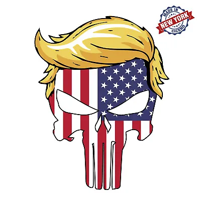 TRUMP HAIR PUNISHER VINYL DECAL Height 3  5  10  12  Available STICKER • $9.99