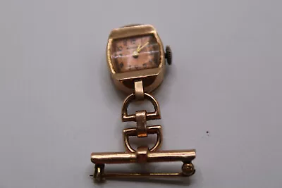 WOW! Vintage 14K Gold Blancpain 17 Jewel Manual-Winding Nurses Pendant Watch • $399.99