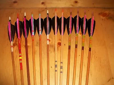 One Dozen Vintage Cedar Arrows • $12.99