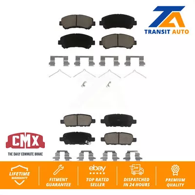 Front Rear Ceramic Brake Pads Kit For Nissan Rogue Maxima Sentra Select Juke • $43.96