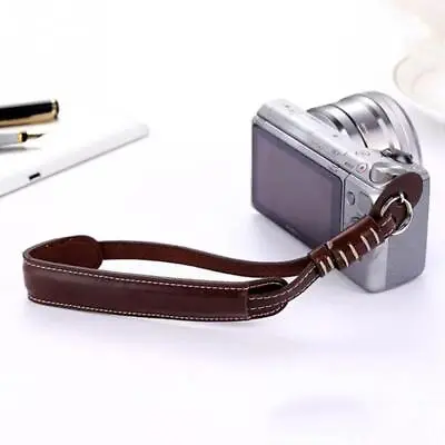 PU Leather Camera Hand Strap WithQuick Release Strapfor Sony Cameras Accessories • $8.39