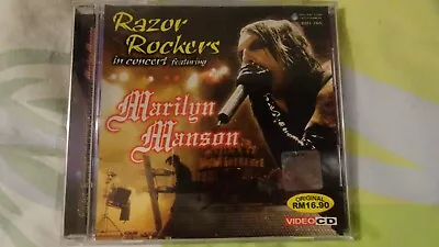 Marilyn Manson Razor Rockers Concert Edition Video CD Collector Rare !! • $55